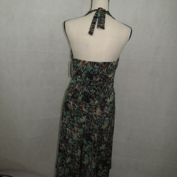 AGB Dress Halter Size 6 Stretch Multi Color USA - Picture 8 of 8